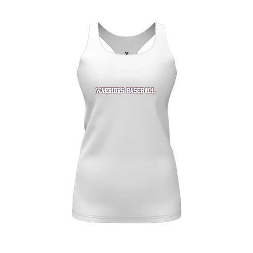 [FT0TRBWH-FYS-LOGO2] Decker Racerback Tank Top (Female Youth S, White, Logo 2)