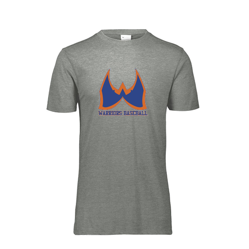 [FTSCUBGY-AS-LOGO3] Decker Men's Tri-Blend T-Shirt - Short Sleeve (Adult S, Gray, Logo 3)