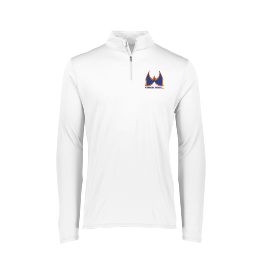 [FTLQFLWH-FAXS-LOGO3] Decker Women's Flex-Lite 1/4 Zip Shirt (Female Adult XS, White, Logo 3)