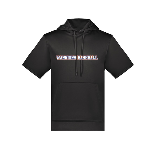 [6871.080.S-LOGO2] Men's Dri Fit Short Sleeve Hoodie (Adult S, Black, Logo 2)