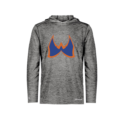 [FOLHCGBK-AS-LOGO1] Decker Men's Charge Hoodie (Adult S, Black, Logo 1)