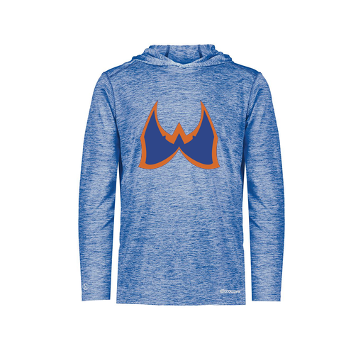 [FOLHCGRY-AS-LOGO1] Decker Men's Charge Hoodie (Adult S, Royal, Logo 1)