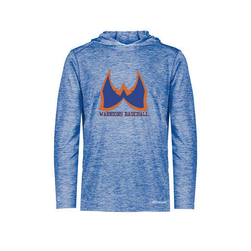 [FOLHCGRY-YS-LOGO3] Decker Youth Charge Hoodie (Youth S, Royal, Logo 3)