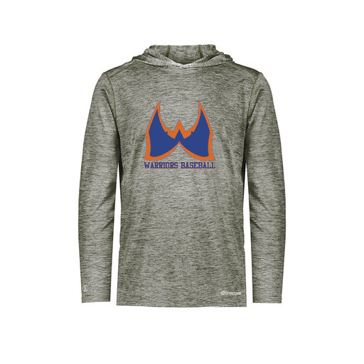 [CUS-DFW-CHGHOOD-PER-LSL-GRY-YS-LOGO3] Youth Charge Hoodie (Youth S, Gray, Logo 3)