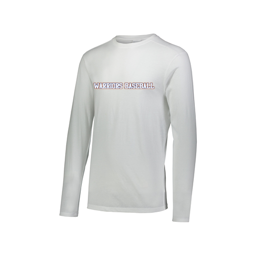 [3075.005.XS-LOGO2] Men's LS Ultra-blend T-Shirt (Adult XS, White, Logo 2)