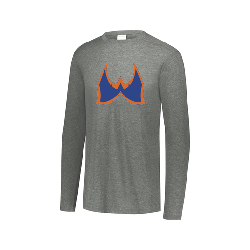 [3075.013.XS-LOGO1] Men's LS Ultra-blend T-Shirt (Adult XS, Gray, Logo 1)