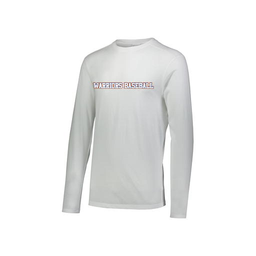 [FTLCUBWH-YS-LOGO2] Decker Youth Tri-Blend T-Shirt - Long Sleeve (Youth S, White, Logo 2)
